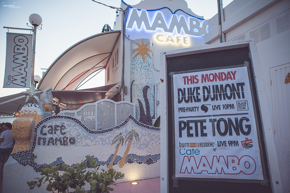 Cafe Mambo - Duke Dumont - Pete Tong - 30th June 2014 - Luke Dyson Photography Blog